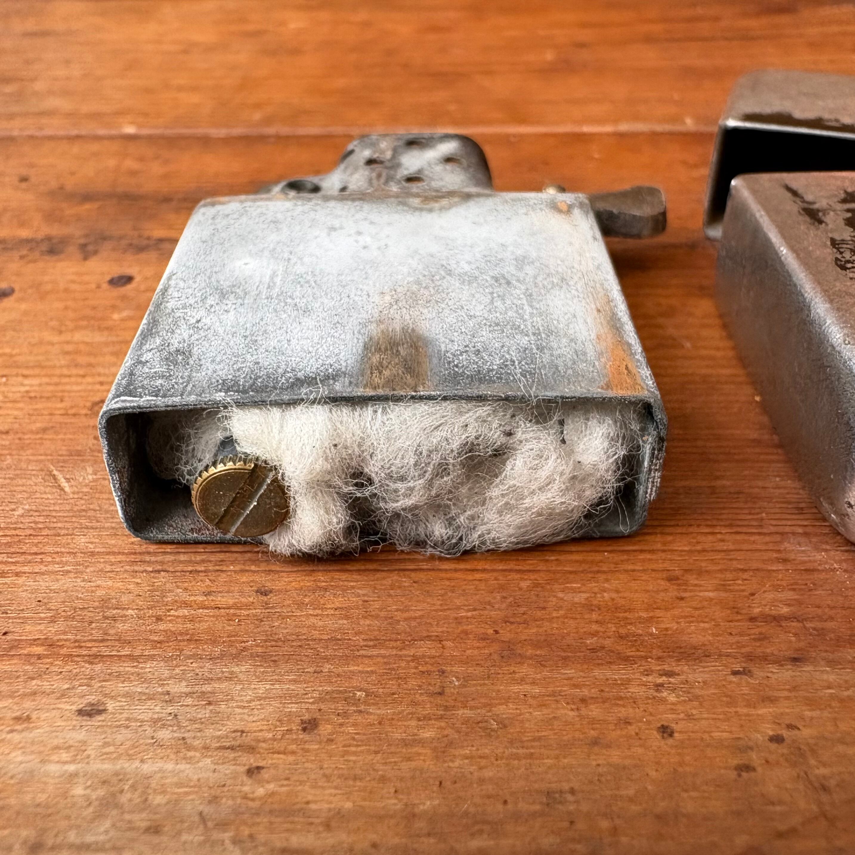 第二次大戦 1943 オリジナル ZIPPO ブラッククラックル | RED GROUND