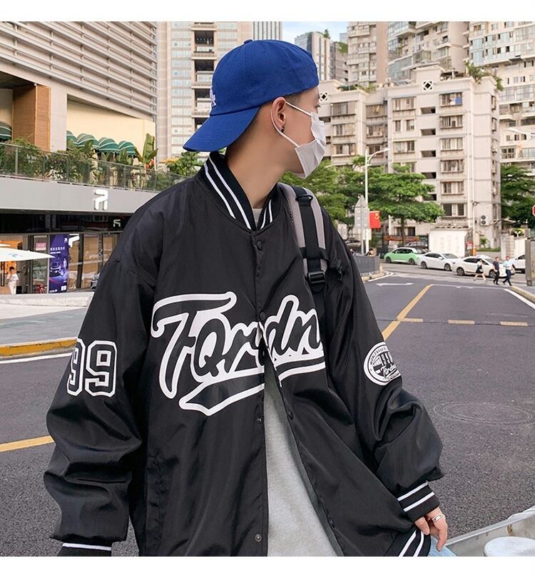 アウター 男女兼用 ハイストリート香港スタイルのスポーツベースボールジャージ j Yochico 独自のストリートトレンドを定義づけましょう