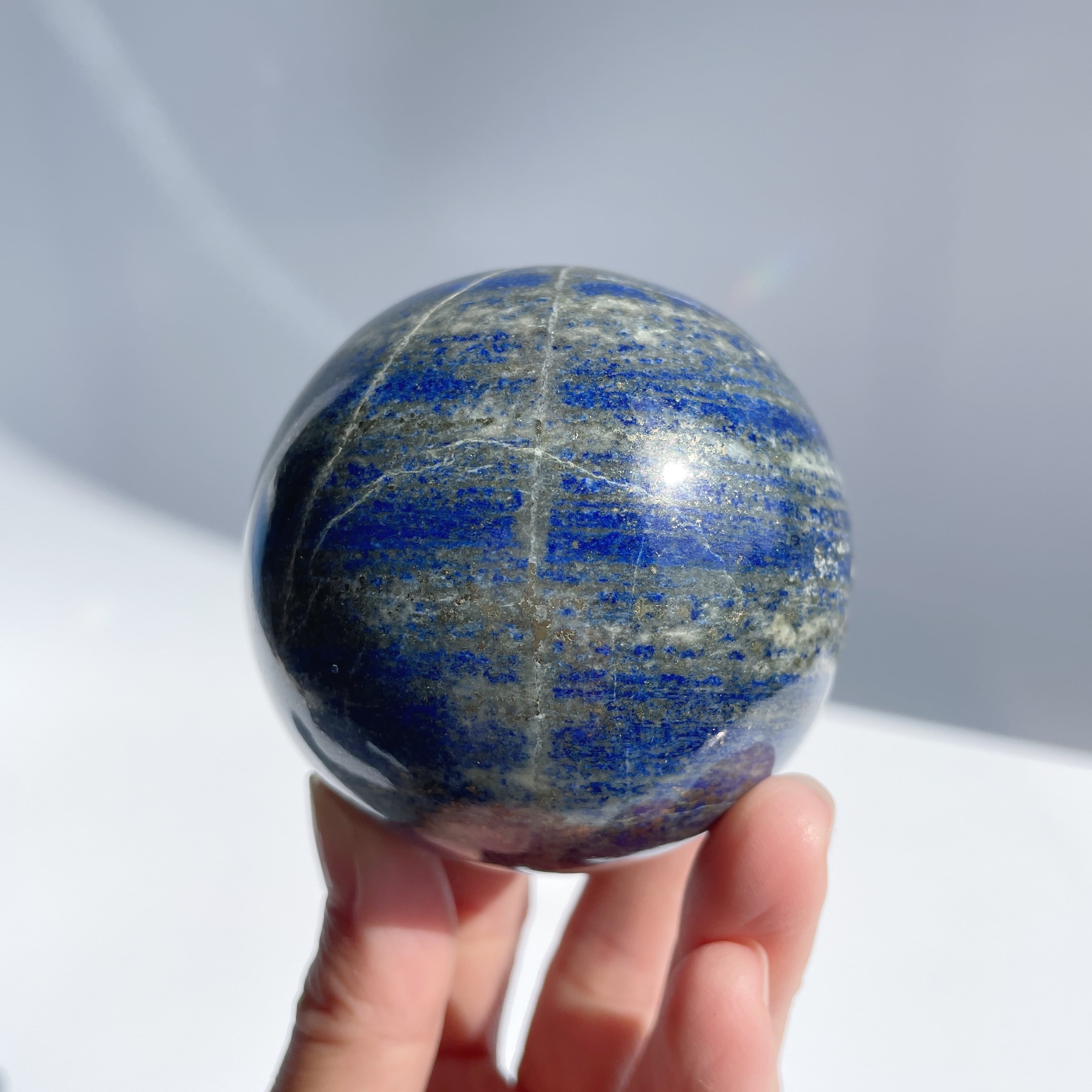 ラピスラズリ スフィア（丸玉）14◇Lapis Lazuli Sphere◇天然石