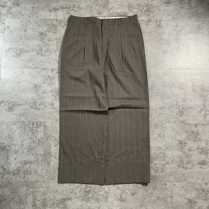 80s 90s BALENCIAGA brown slacks w31