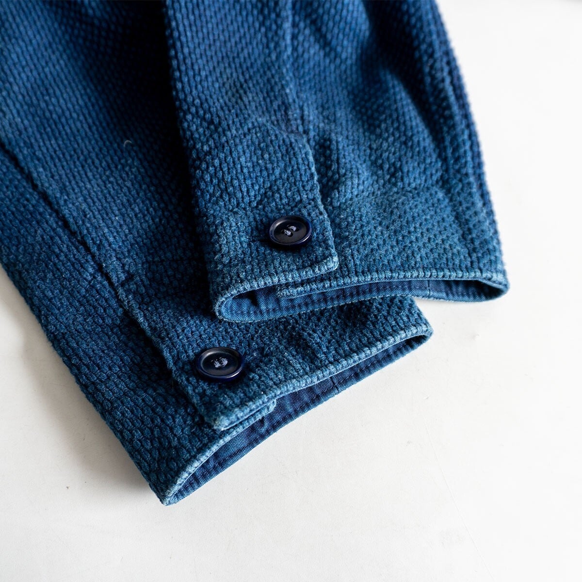 美品】 BLUE BLUE JAPAN 【刺し子 カバーオール ジャケット】2(M