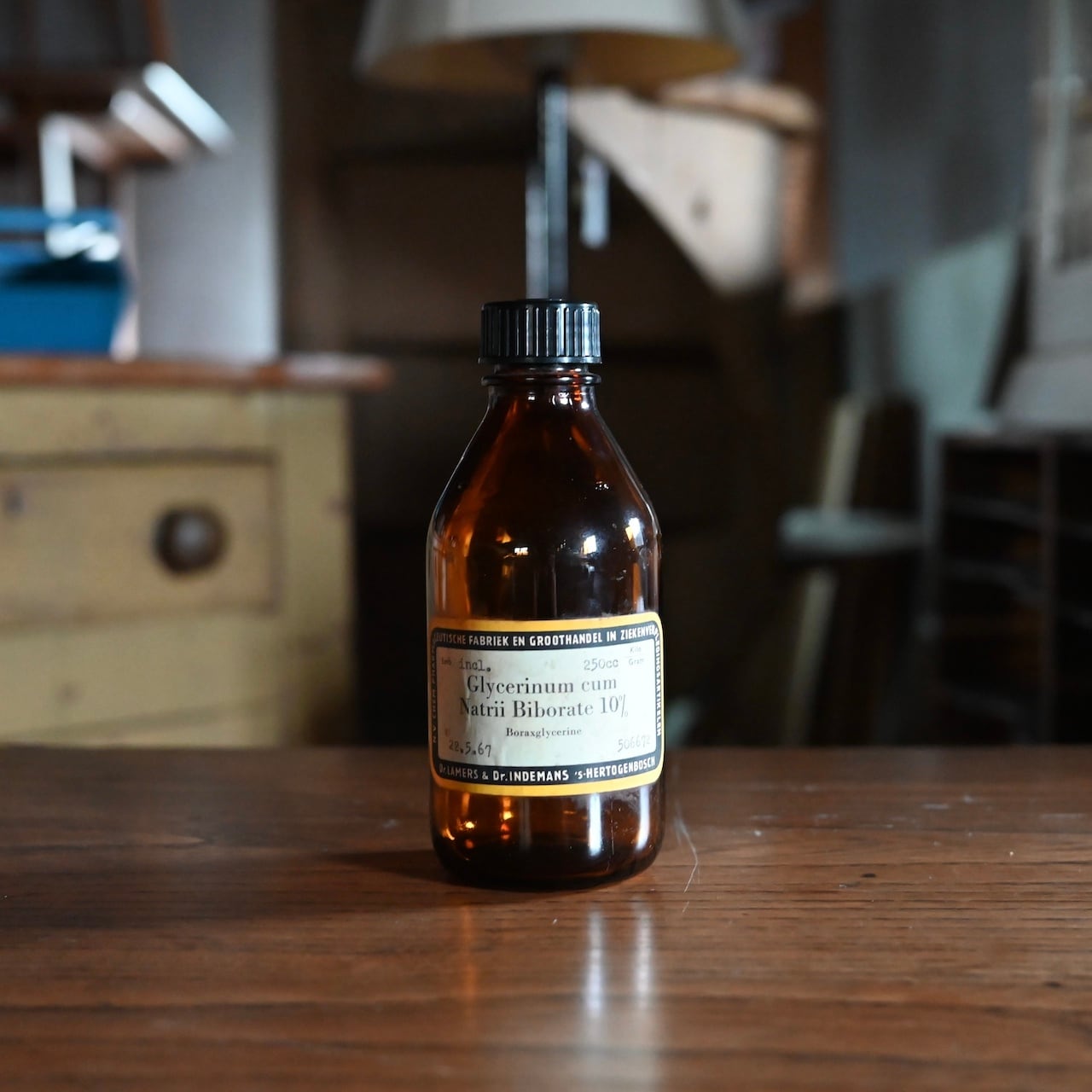 アンティーク　薬の瓶　瓶　一輪挿し Bottle【W】/ ボトル〈薬瓶・一輪挿し・花瓶・フラワーベース