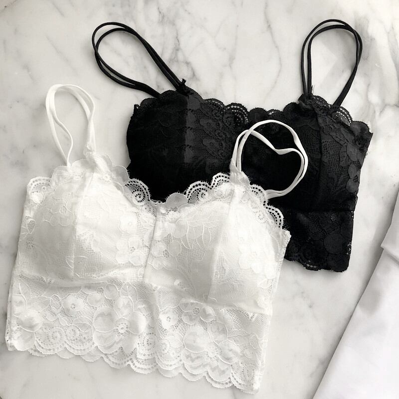 レースショートトップス ブラ YY-ファッション801731321