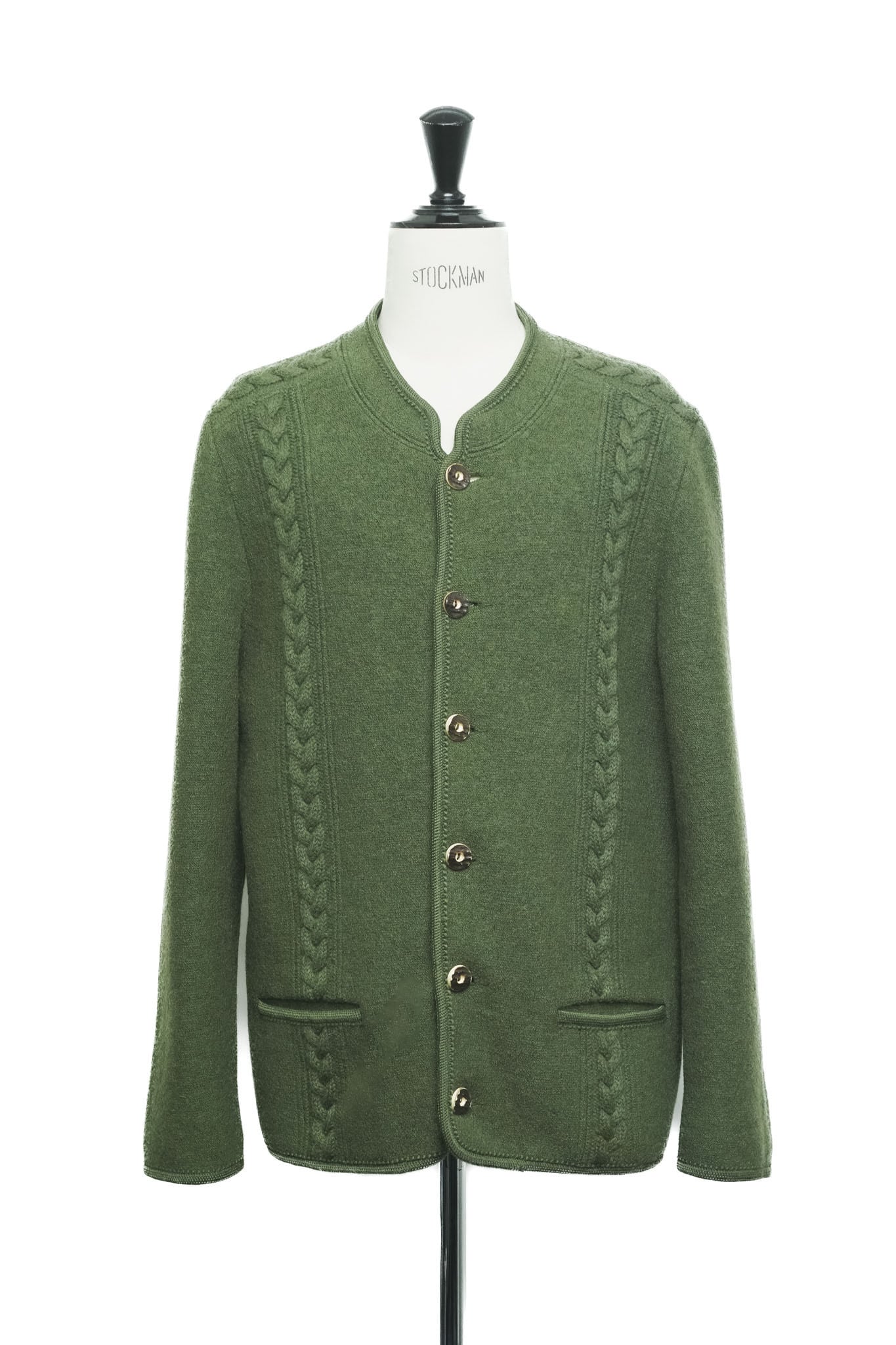 90's “GIESSWEIN” Tyrolean Walk Wool Knit Jacket Made in Austria