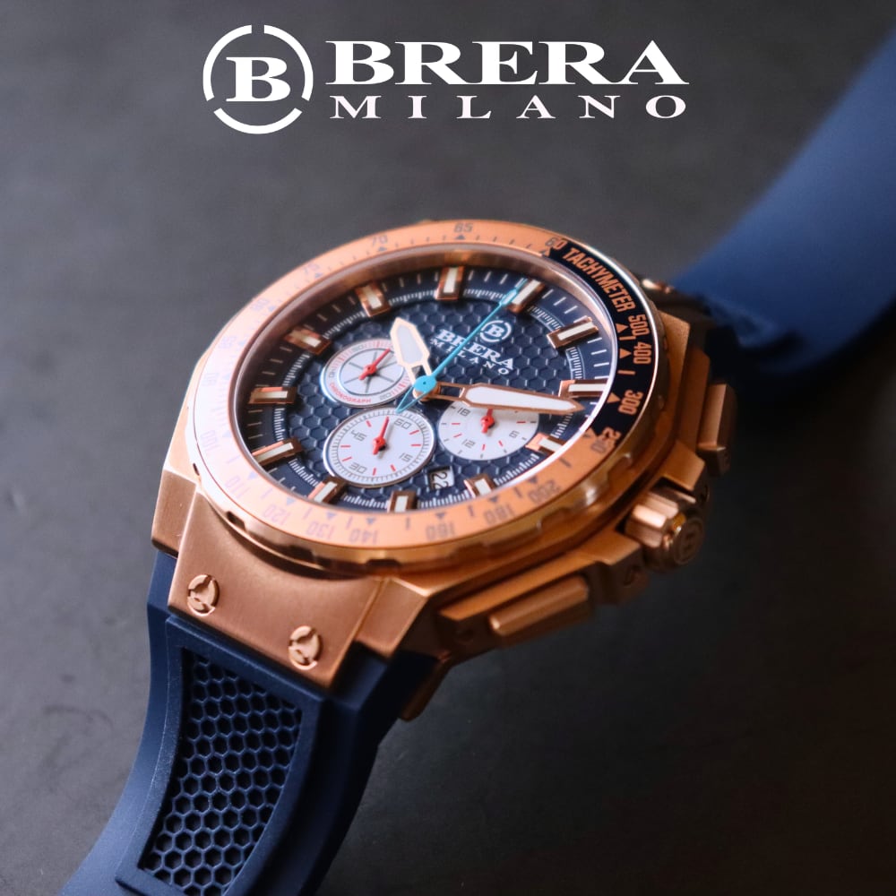BRERA MILANO GRANTURISMO GT2 QUARTZ CHRONOGRAPH BMGTQC4506