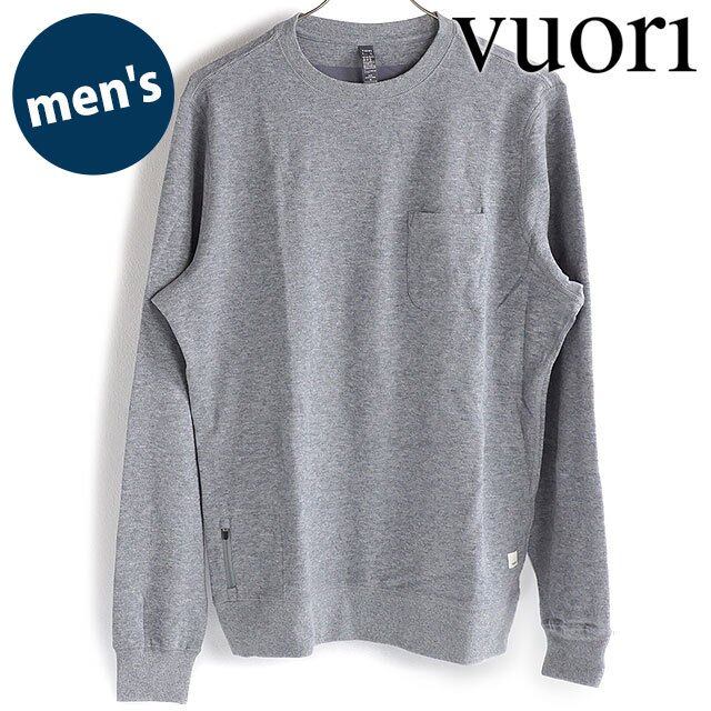 ヴオリ Vuori ヴォーリ メンズ ジャージクルー M JEFFREYS CREW