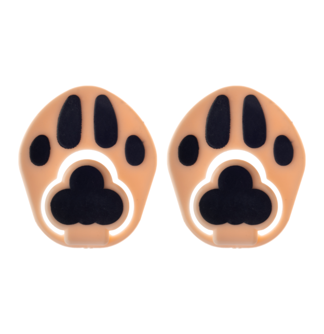 カワイイにくきゅうペーパークリップ ワン 全12カラー(2枚1組)