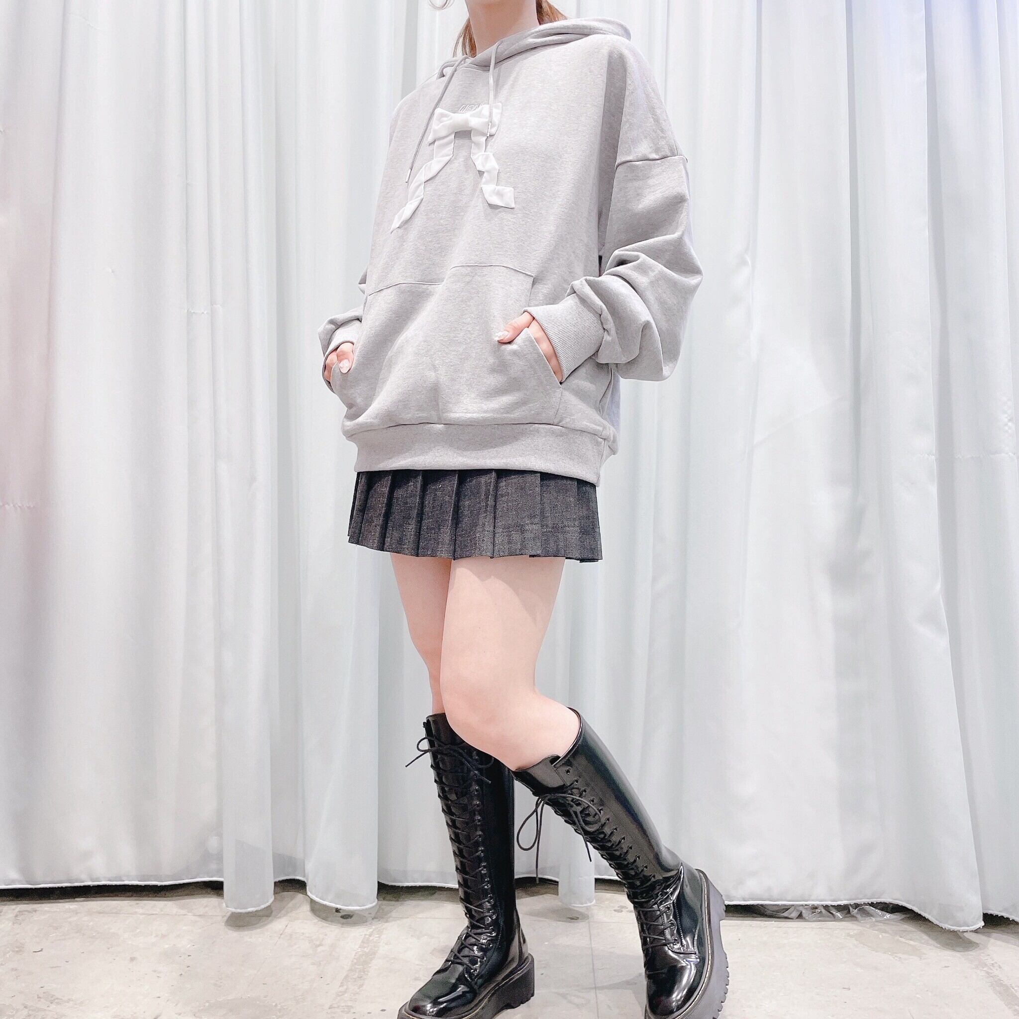 ベロアリボンフーディー | lilLilly official webstore