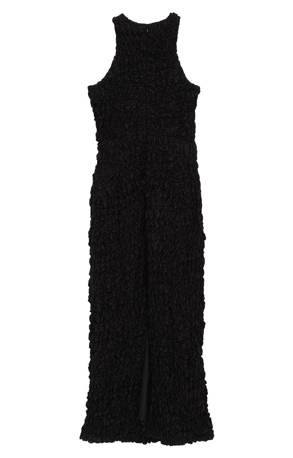 CLANE SHIRRING AMERICAN SLEEVE ONEPIECE -BLACK- | Chapel 