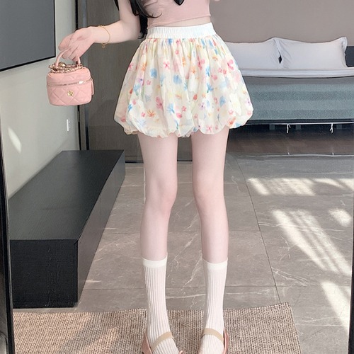 フラワーバルーンショートパンツ ・78609