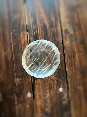 ちいさなガラス小鉢　氷河