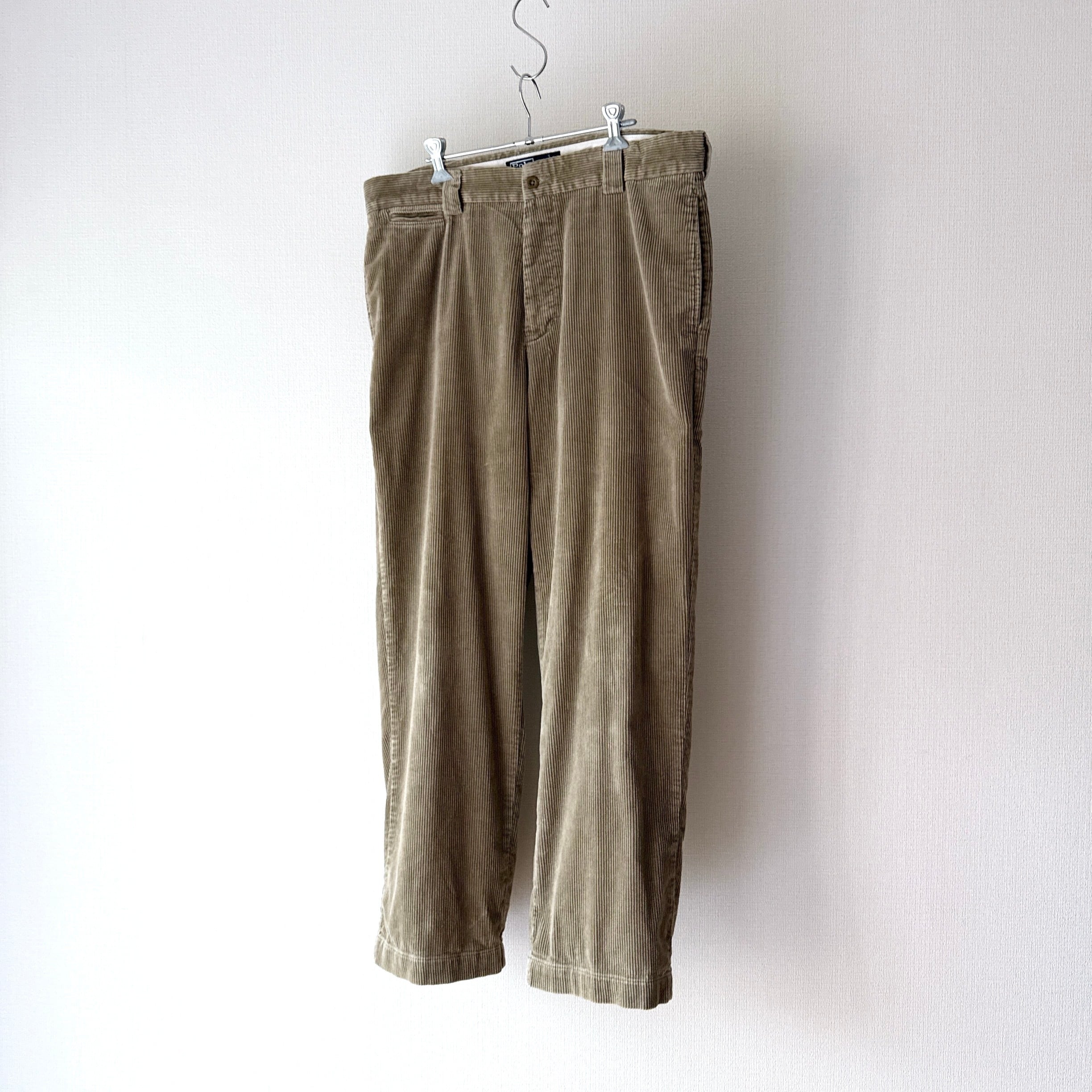 90's Polo by Ralph Lauren Corduroy Pants Beige 太畝コーデュロイ