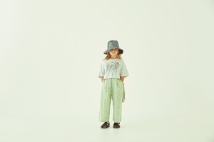 【23SS】eLfinFolk(エルフィンフォルク)Blessings of heaven Tee ash white（90/100/110/120/130)Tシャツ　ショート