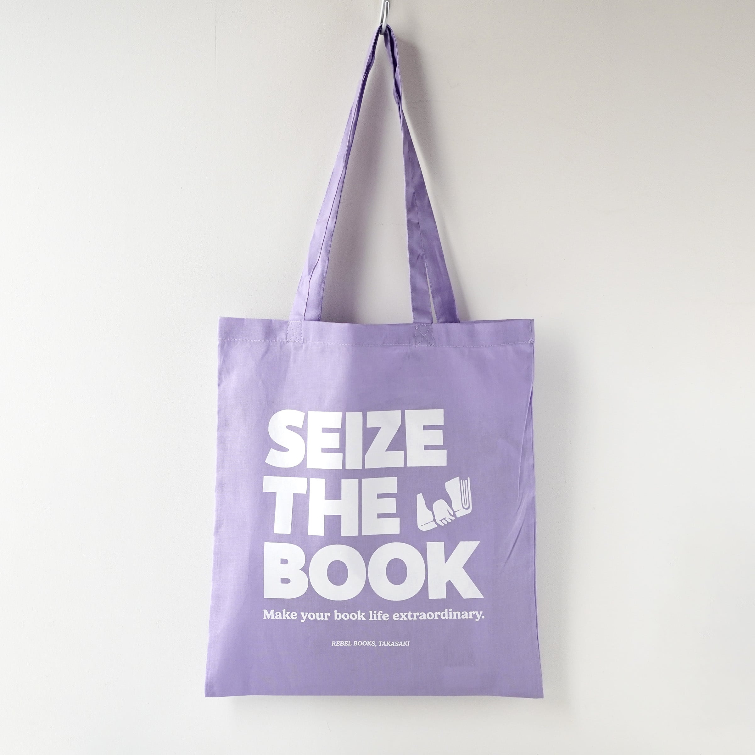 SEIZE THE BOOK トートバッグ | rebelbooks