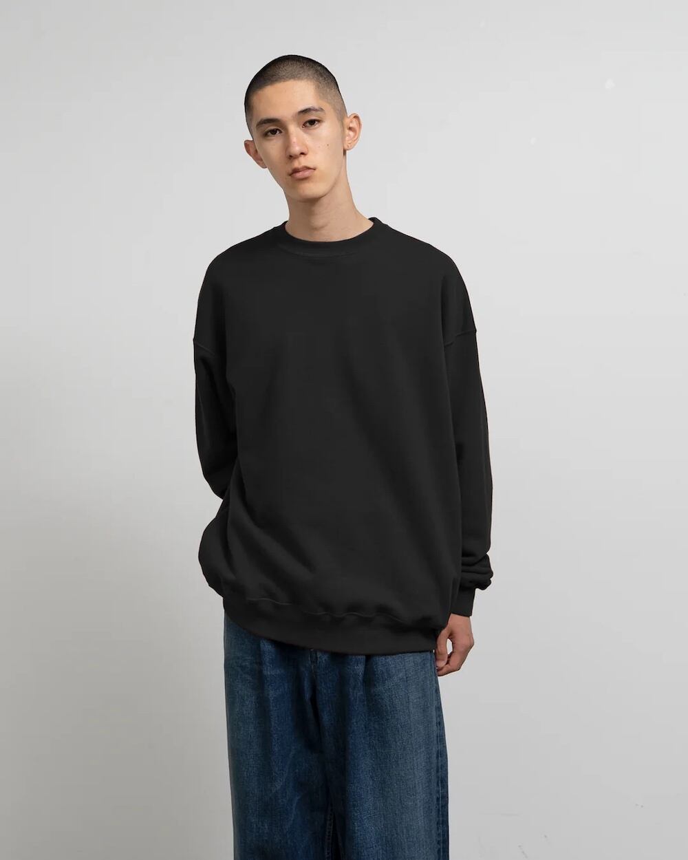 Graphpaper/グラフペーパー・AZUMA Terry Crew Neck Sweat | a Graphpaper/グラフペーパー・AZUMA Terry Crew Neck Sweat | a