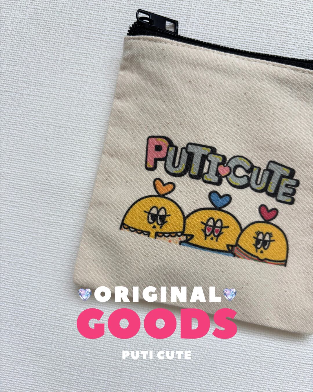 special ꒰ 即納 ꒱ Mini pouch / puti cute ⸝⋆