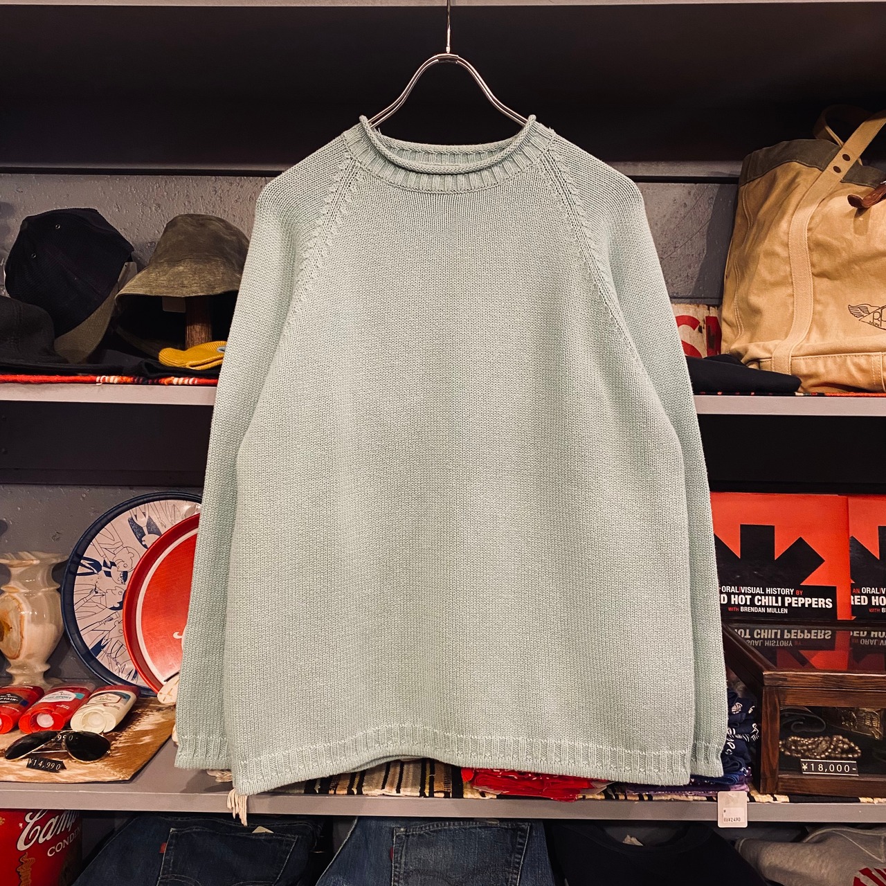 90s Eddie Bauer Cotton Knit Sweater | VOSTOK