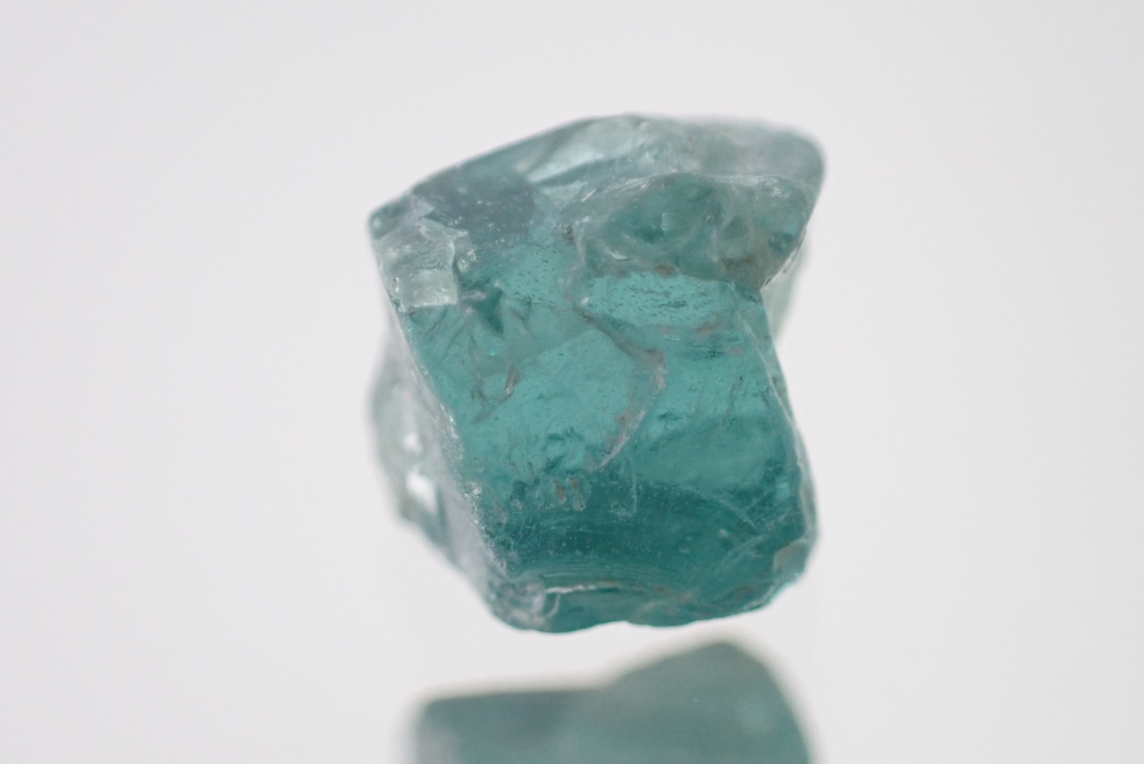 【原石セット】グリーンアパタイト 0.54ct/0.99ct 　[C2‐1028]