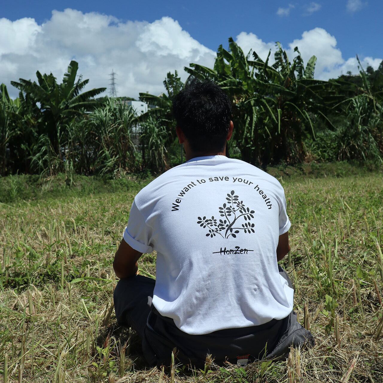 本然農園オリジナルTシャツ2024（ホワイト） | 本然農園 - HonZen Nouen -
