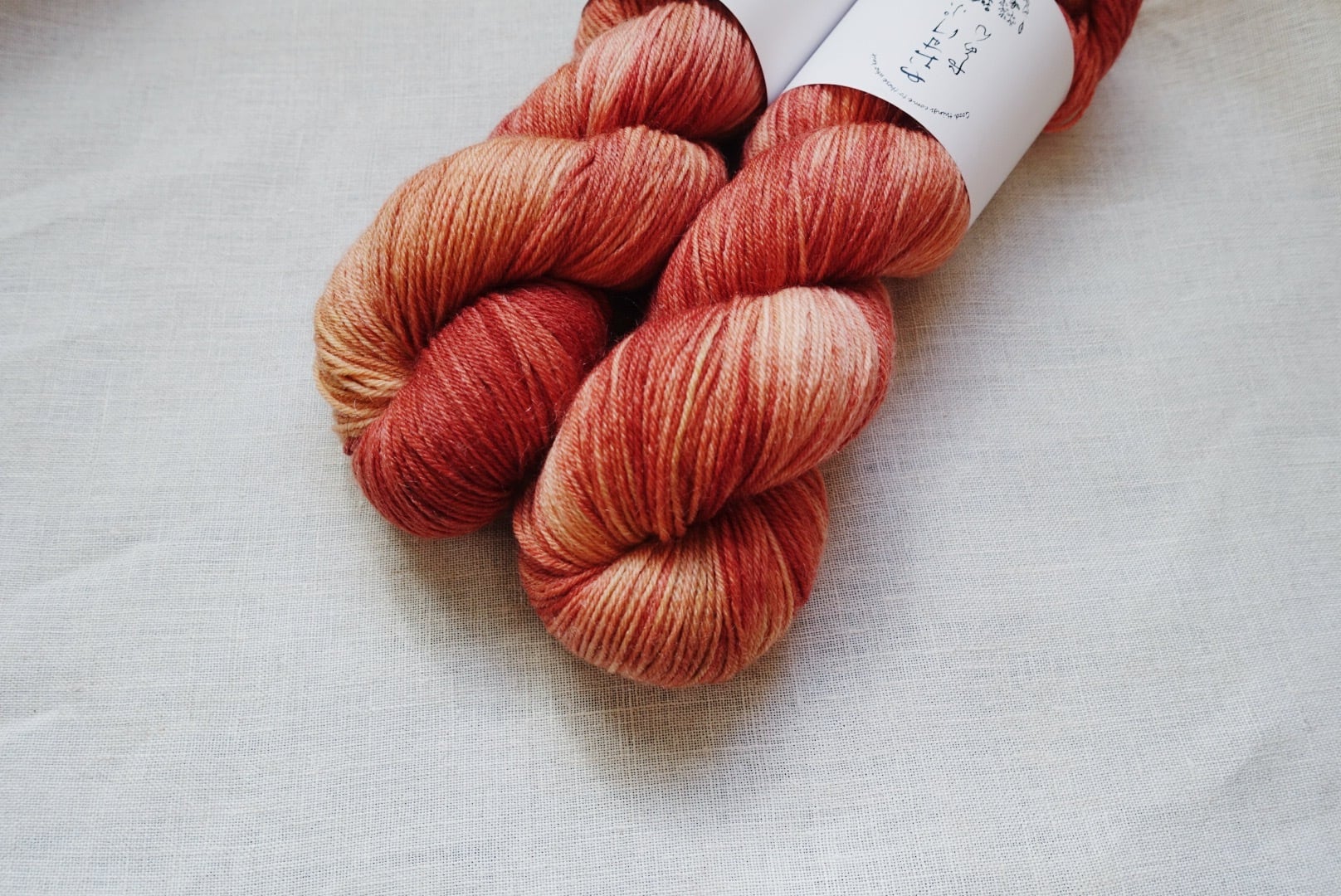 手染め毛糸]Premium Mohair Sock_茜 | 手染め毛糸のYaoskep Yarn