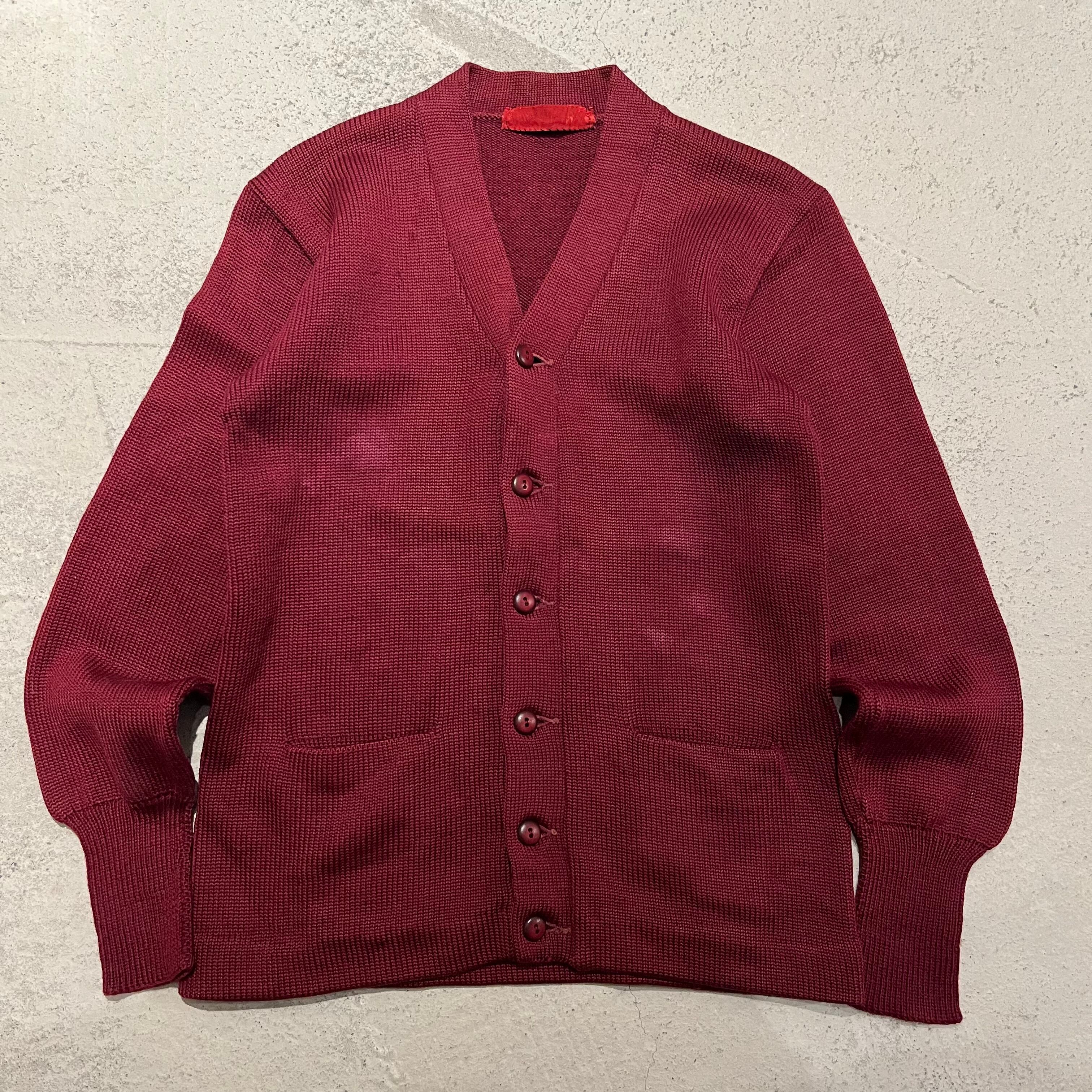 デッドストックUSA製 60s LORD JEFFカーディガン アルパカ100% デッドストックUSA製 60s LORD JEFFカーディガン アルパカ100%