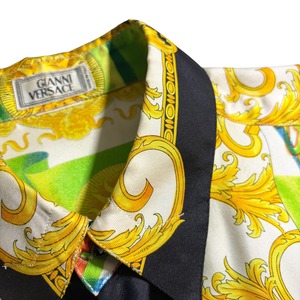 vintage GIANNI VERSACE silk shirt