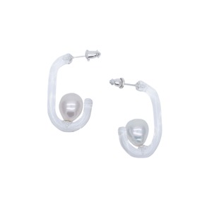 Foggy Pearl Earrings ピアス