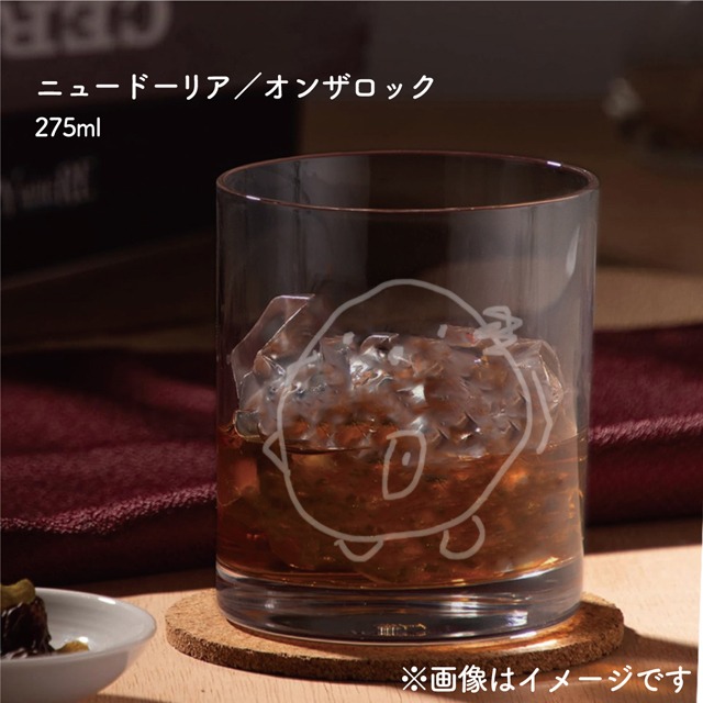 お客様の 手描き イラスト グラス 【 ニュードーリア オンザロック 】 送料無料 似顔絵 フリー イラスト 父の日 敬老の日 母の日