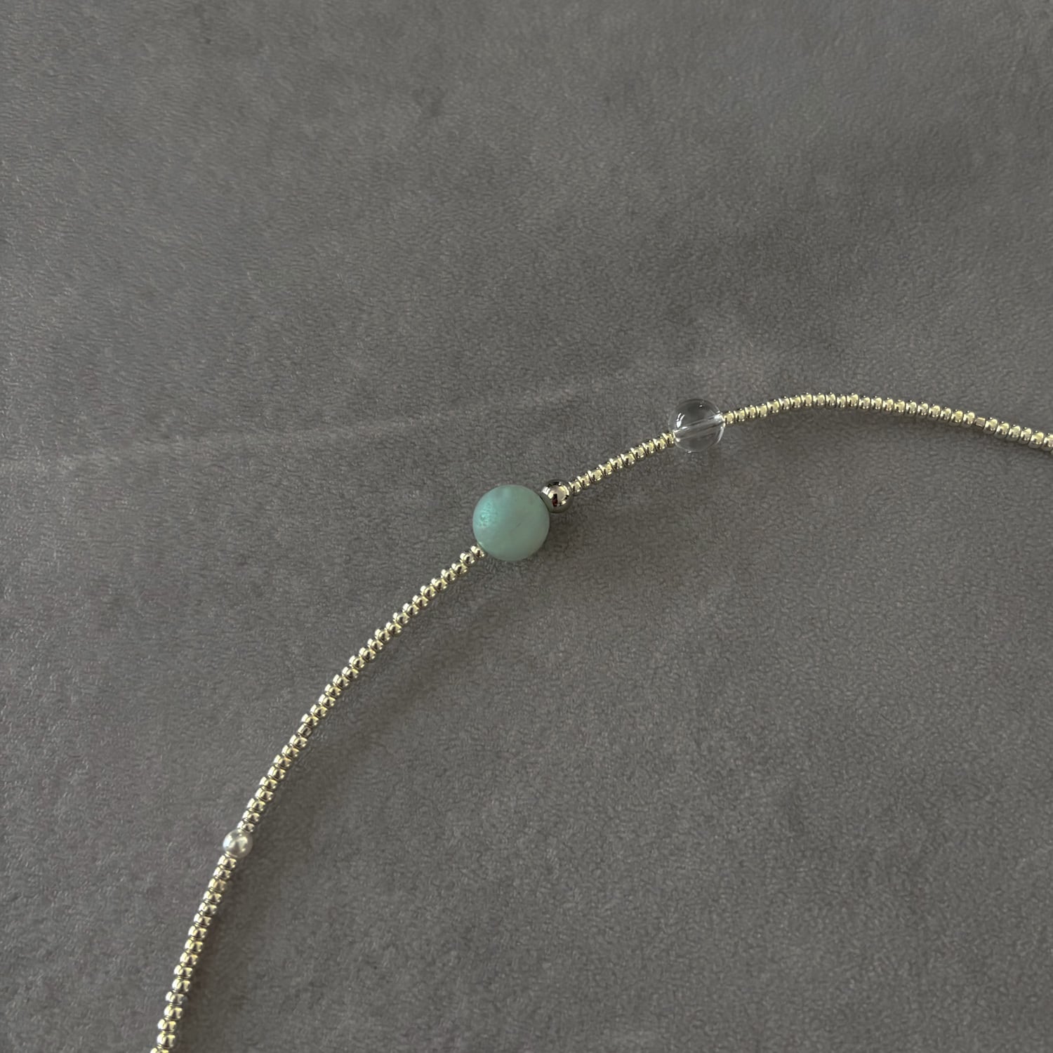 planet necklace (silver)