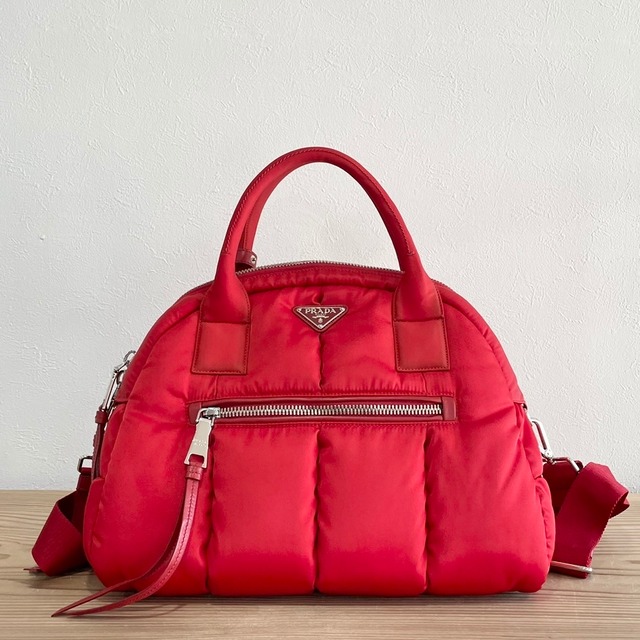 PRADA プラダ ハンドバッグ テスートボンバー ショルダーバッグ