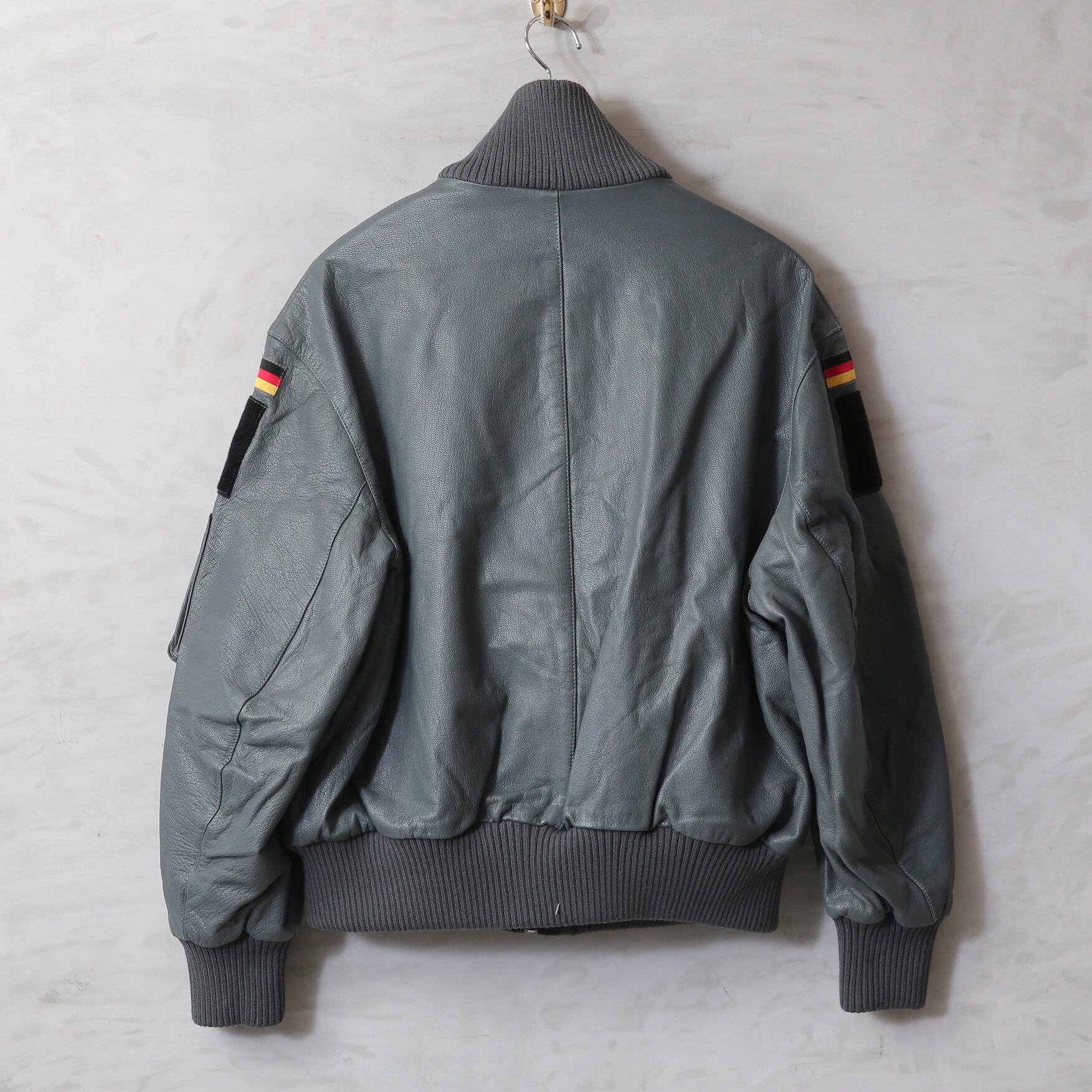 ドイツ軍 BLW（ドイツ連邦空軍）レザー フライトジャケット USED 