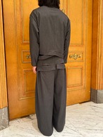 Conchoboe Rope Detail Stand Collar Jacket