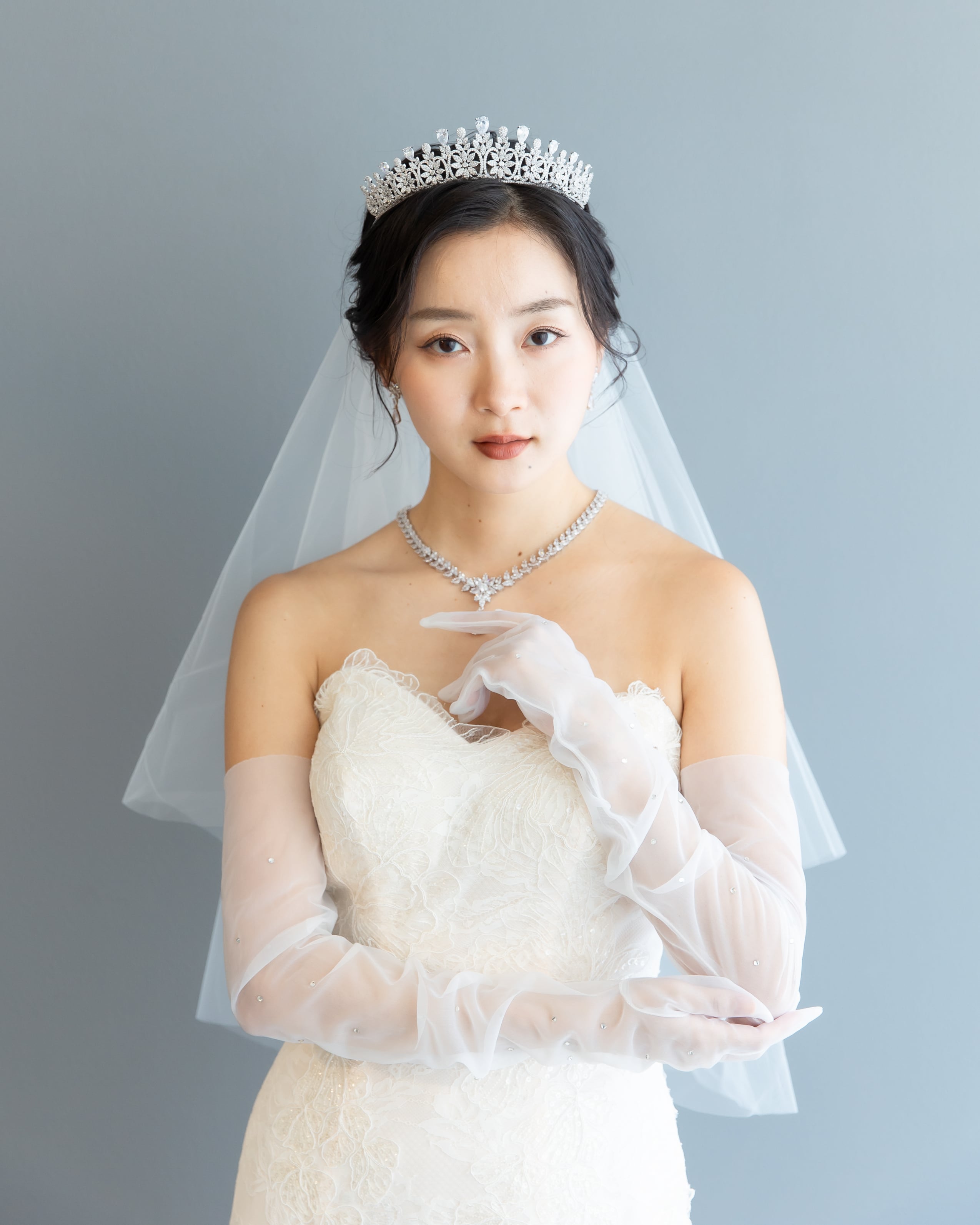 ウエディングティアラ ベール グローブセット 楽天市場】9点セット ウェディンググローブ ベール ヘアアクセサリー