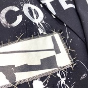 【JK06】 COTEMER プリントテーラードジャケット Paint TAYLOR JACKET