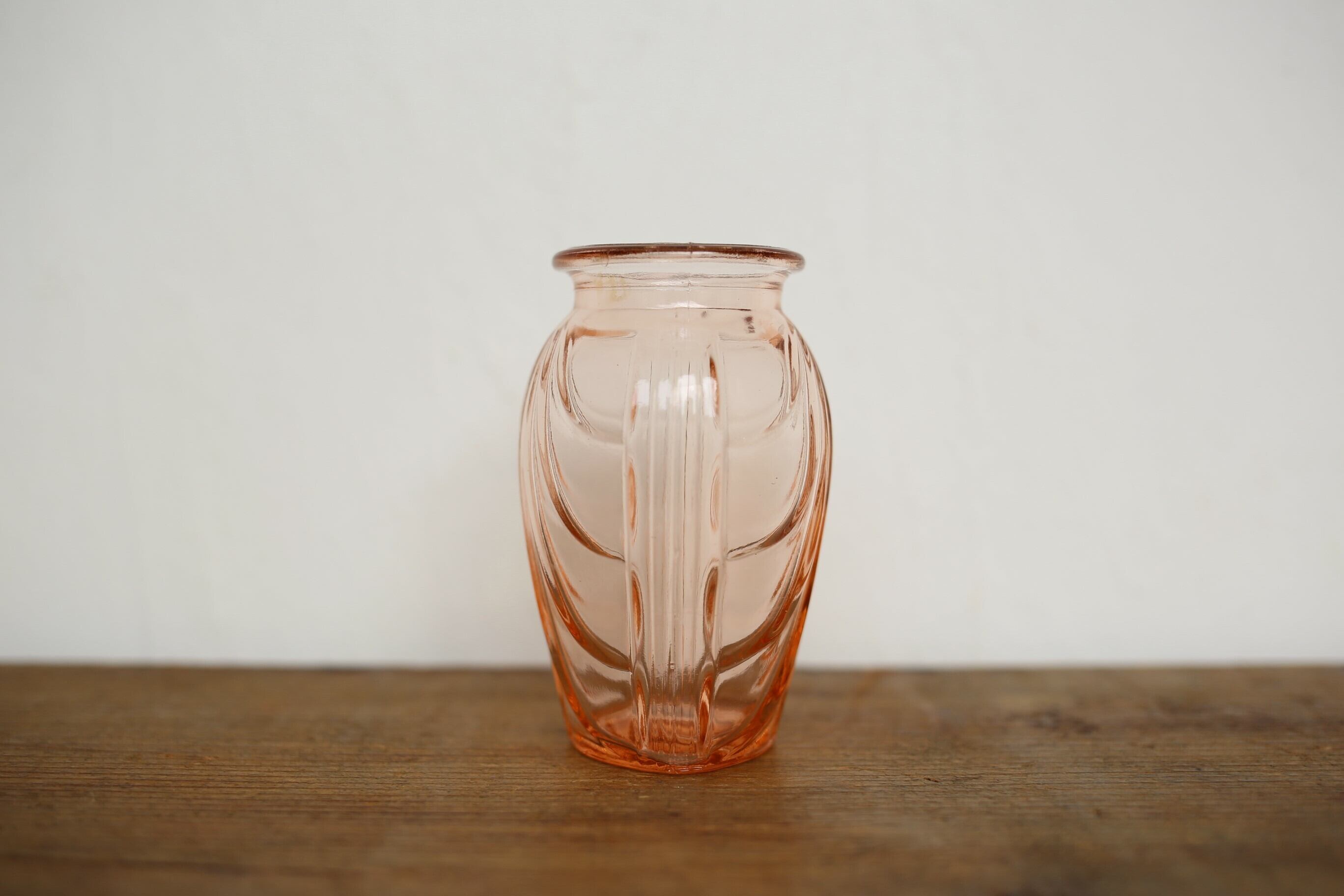 フランス アンティーク ヴィンテージ ヒヤシンスポット ピンク N-02700