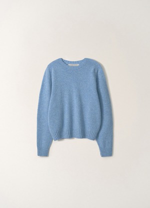 [NOTHING WRITTEN] Kiri brushed wool pullover (Fog blue) 正規品 韓国ブランド 韓国通販 韓国代行 韓国ファッション ナッシングリトゥン 日本 店舗