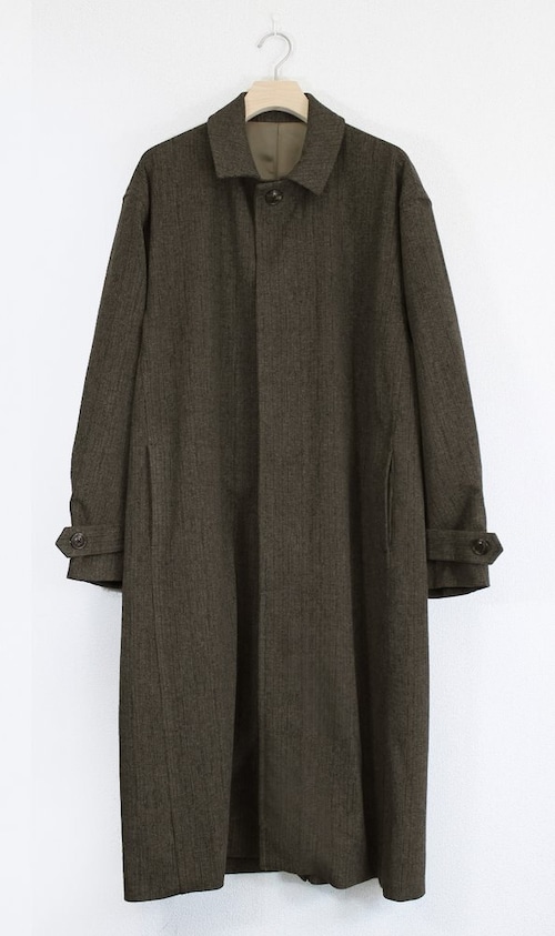 【11月下旬入荷予定】Long Balmancaan Coat Brown