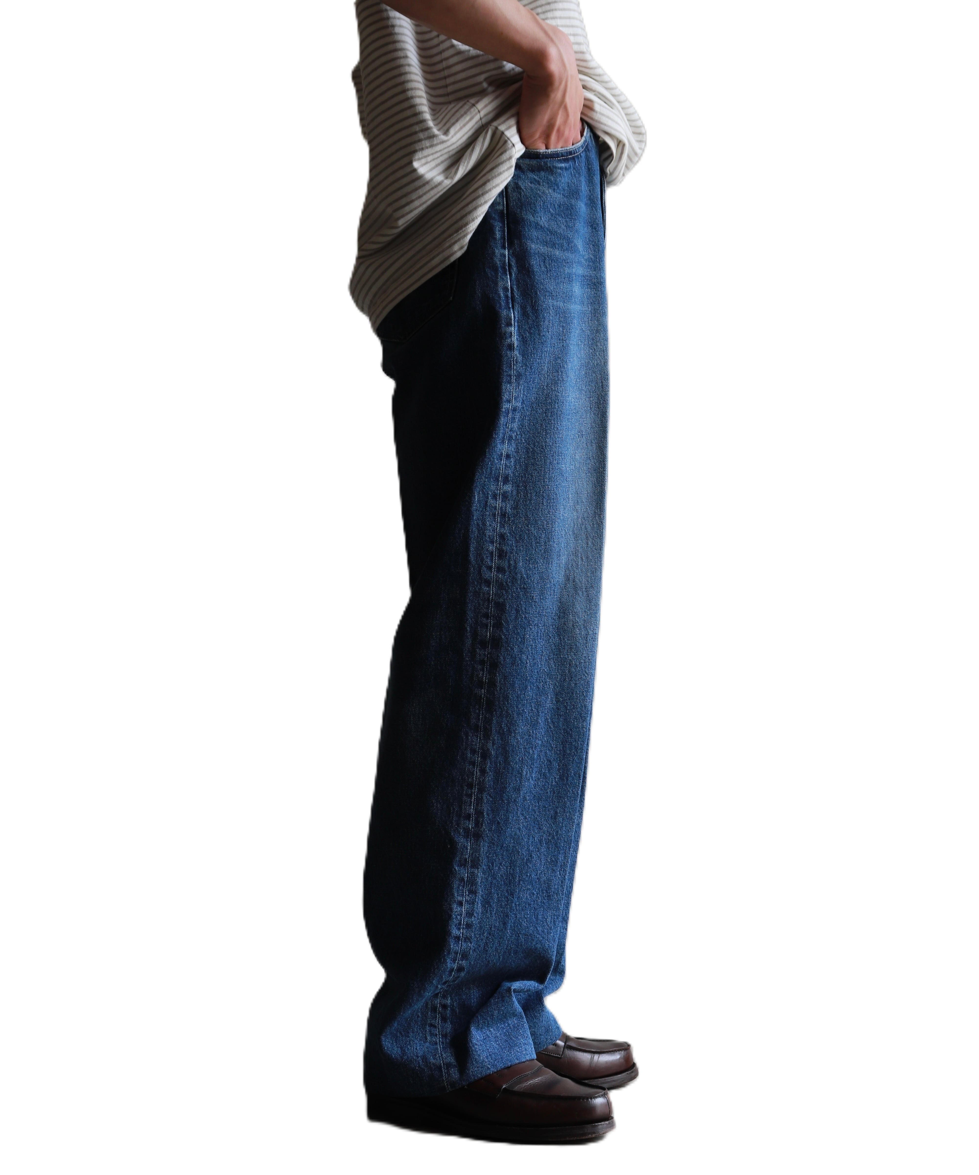 TANAKA / ST-2 THE JEAN TROUSERS (VINATAGE BLUE) | AfterSchool