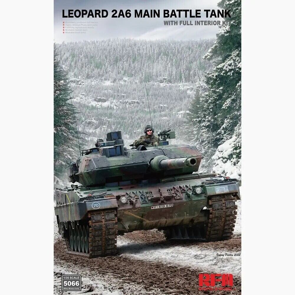 RFM ライフィールドモデル レオパルド2A7 主力戦車 w/ボーナスパーツ