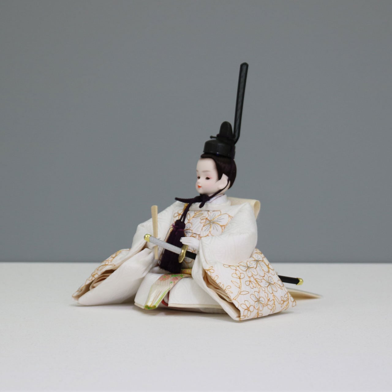 ピーカブーひな人形 ベルズキッスシリーズ 親王飾り 【ここな