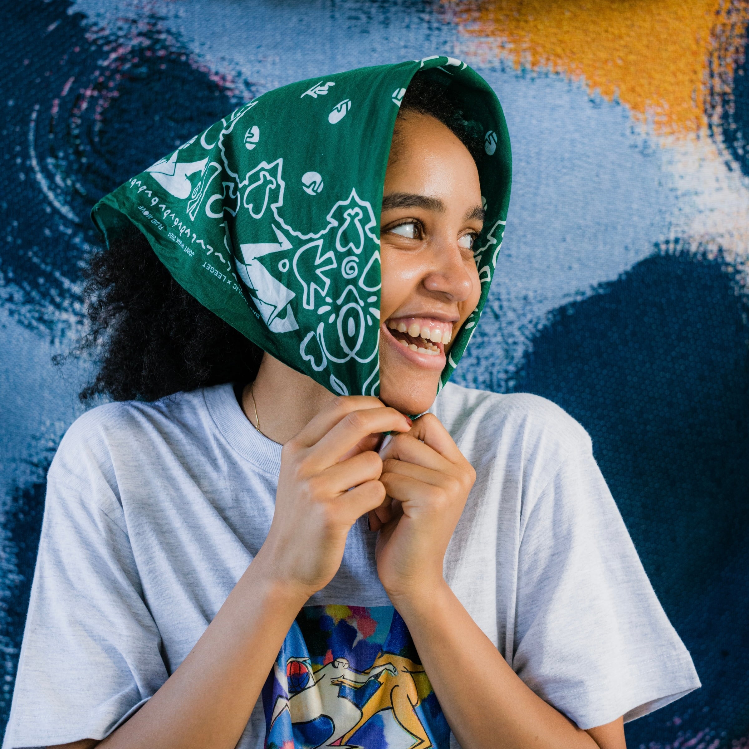 LEEGET × ballaholic Bandana -FLUID MOVE- | Minaright Shopping Mall