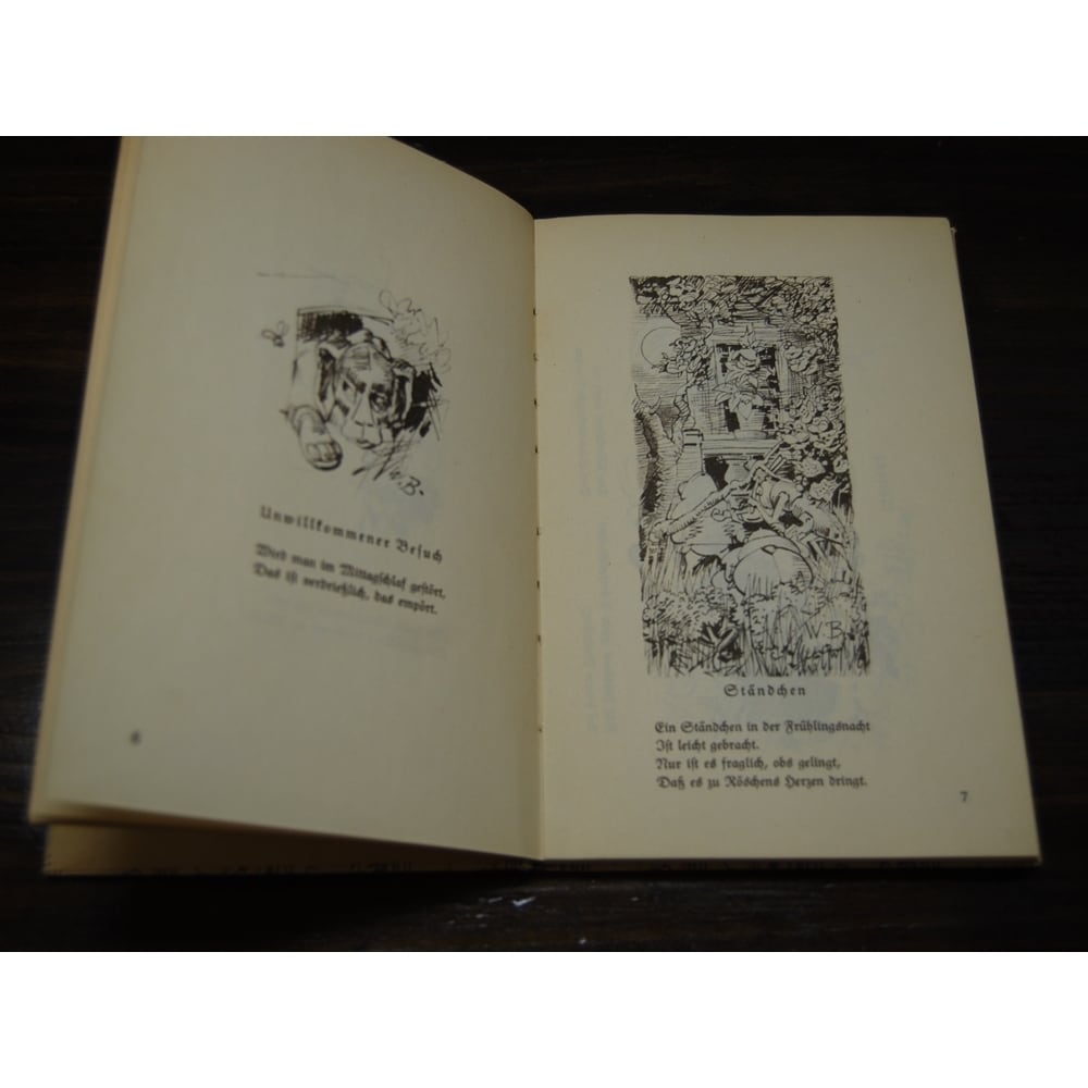 ドイツ古書 インゼル文庫 No.507 Wilhelm Busch | days オフィス・デイズ