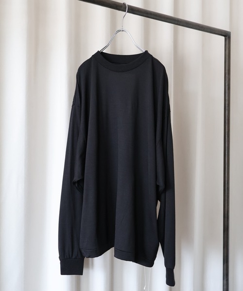 nonnotte “ C/N Oversized Tapered Long Sleeve ( Meteorite )”