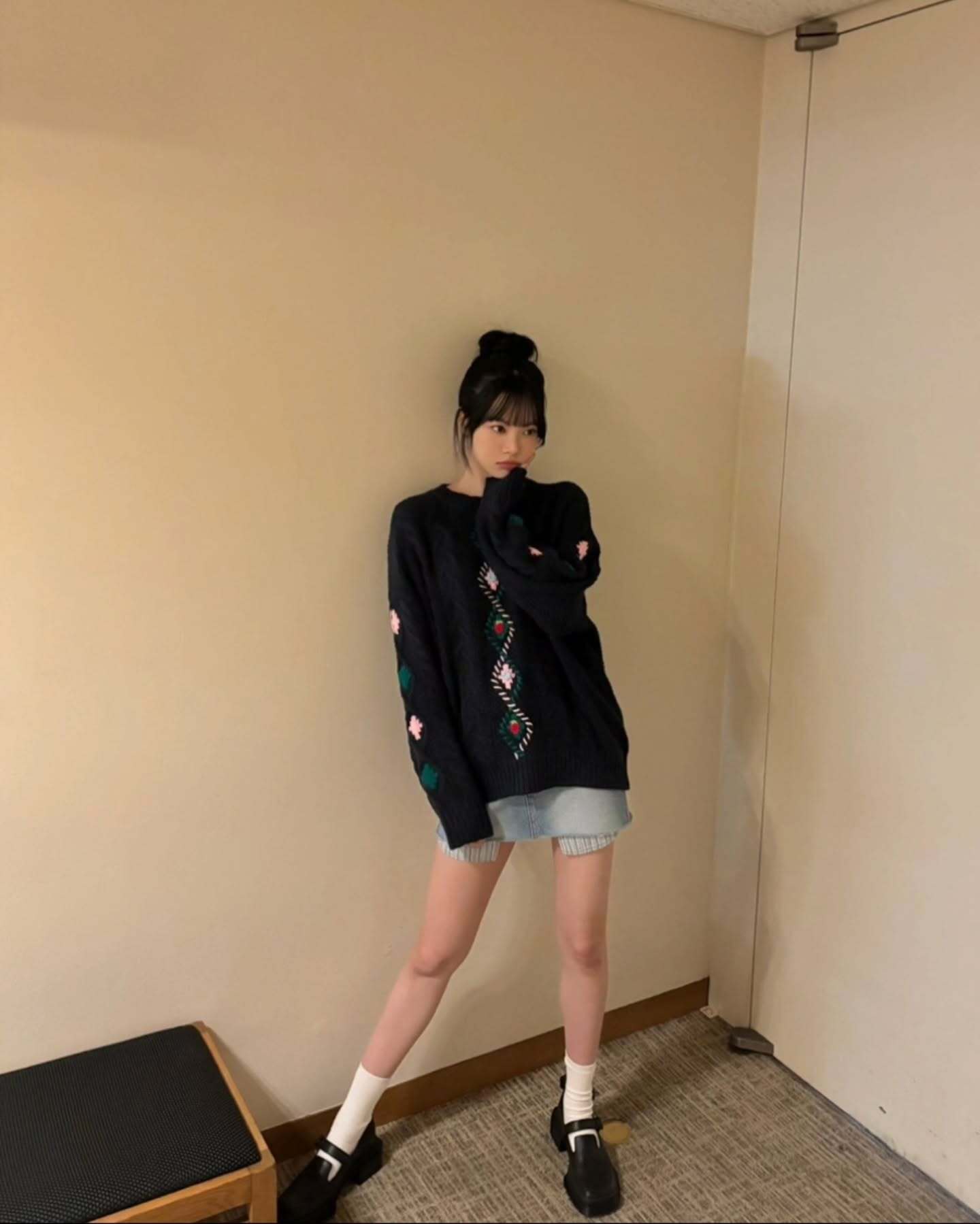 ☆LE SSERAFIM ウンチェ 着用！！【RONRON】BERRY HANDMADE POINT