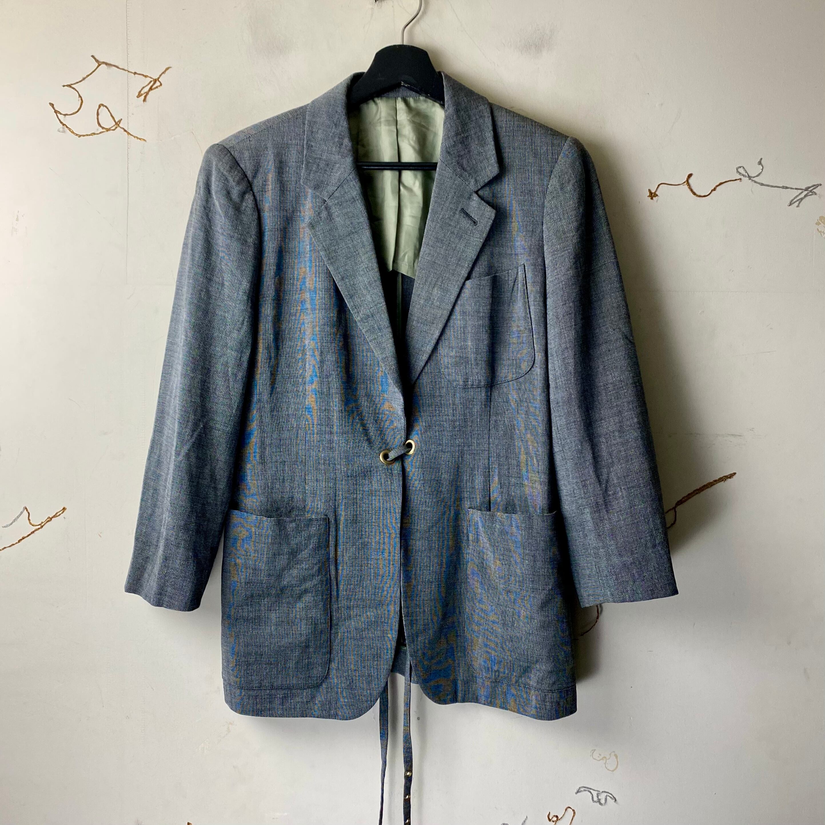 JEAN PAUL GAULTIER CLASSIQUE belted tailored jacket | NOIR ONLINE