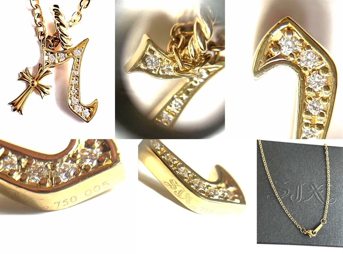 SJX エスジェイエックス DIAMOND NUMBER CHARM (7) wait クロス SJX エスジェイエックス DIAMOND NUMBER CHARM (7) wait クロス