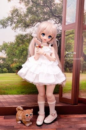 MDD / SDM対応OF【フェアリータイムドレスセット（ホワイト）】MDD / SDM Outfit【Fairy Dress (White)】