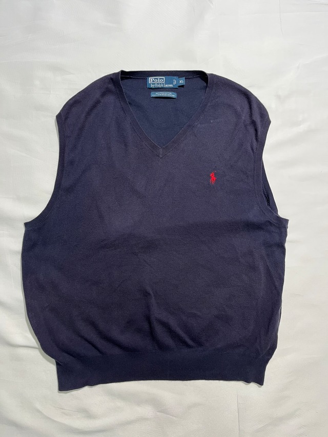90’s Ralph Lauren vest Navy