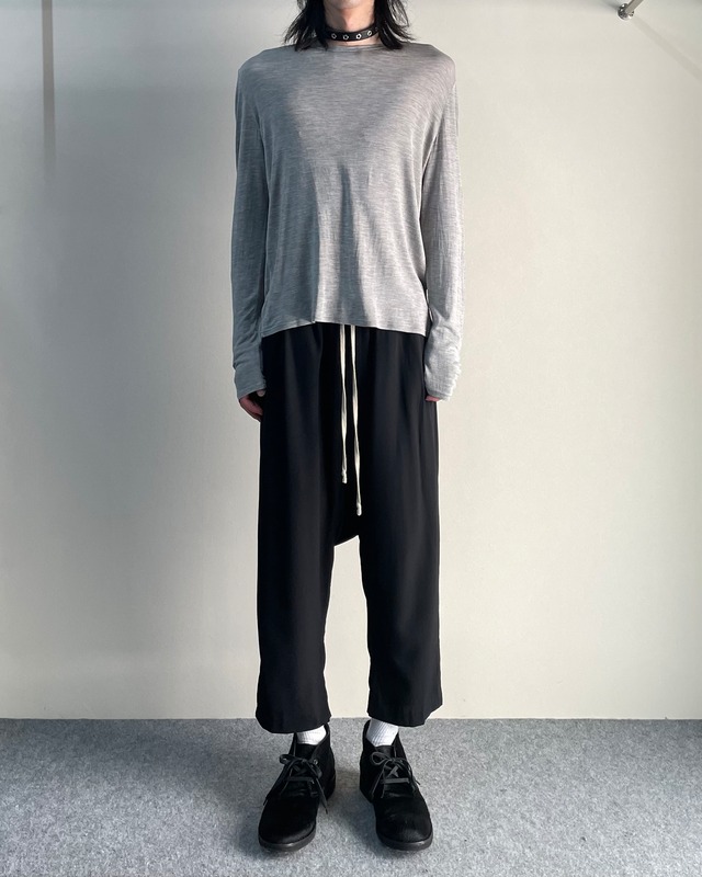 【2017s/s Rick Owens】drawstring Sarouel pants