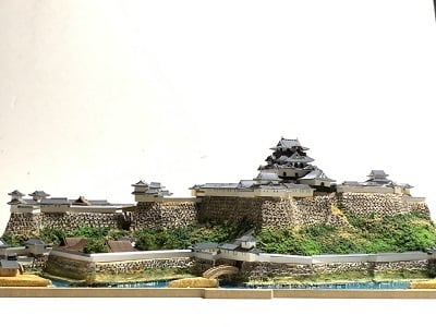 ☆完成品 京都御所 ケース付き ミニ24サイズ 日本の寺 世界遺産 神社